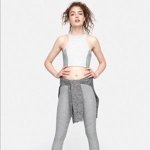 OUTDOOR VOICES ATHENA TWO-TONE CROP